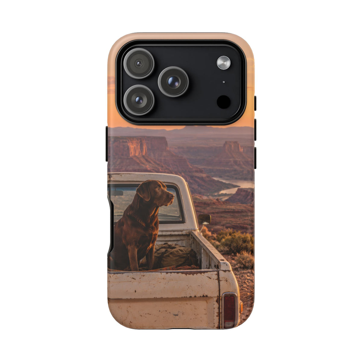 Desert Tailgate Companion iPhone Tough Case | labrador