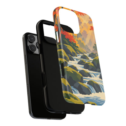 Great Smoky Mountains — Autumn Creek iPhone Tough Case