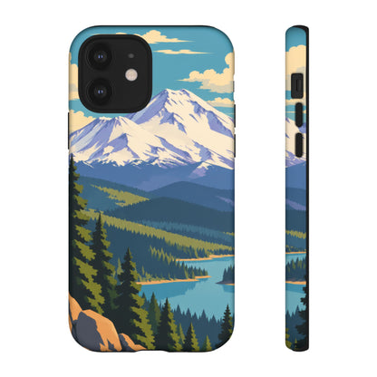 Mount Shasta — Snowlight iPhone Tough Case