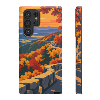 Skyline Drive — Overlook Gold Samsung Galaxy Tough Case