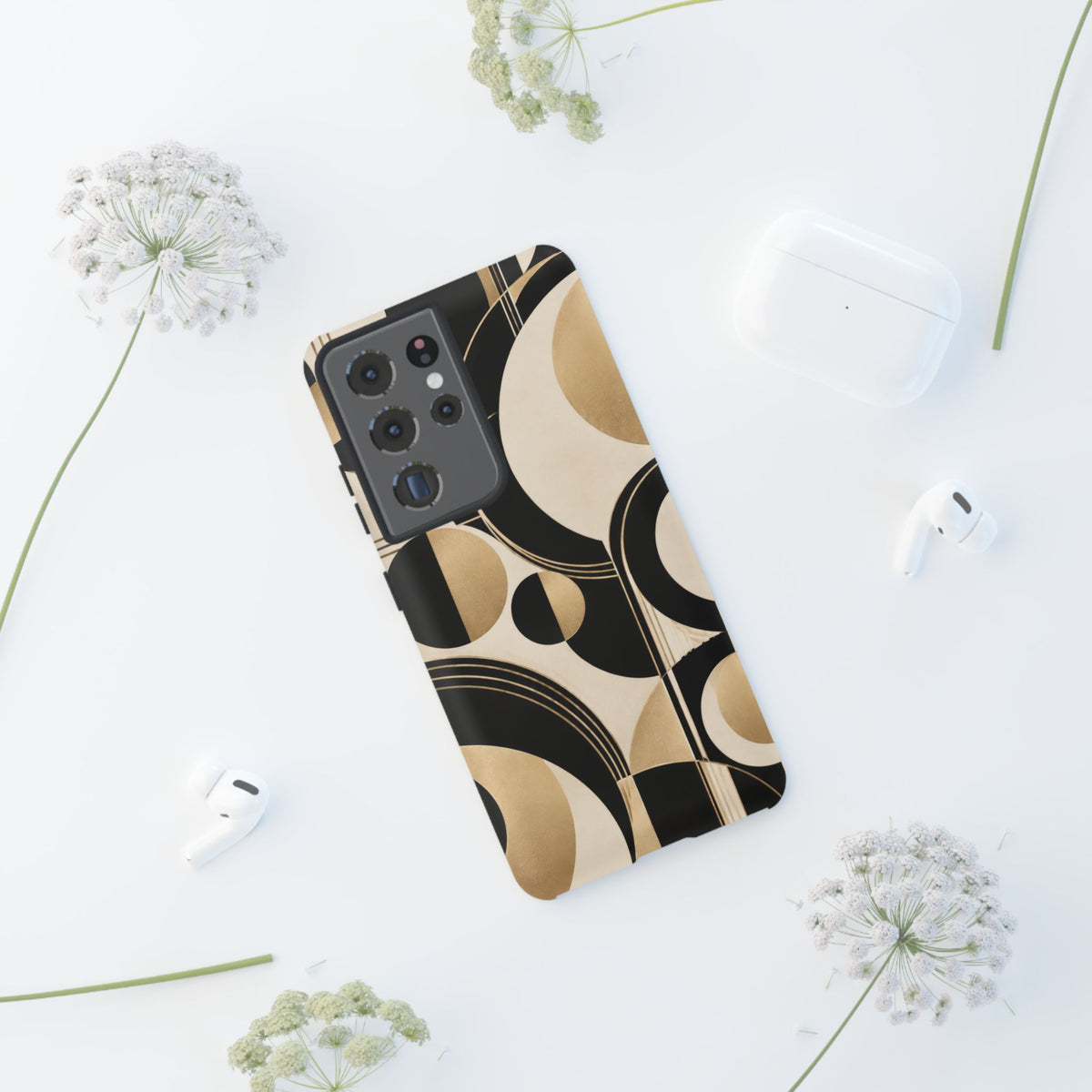 Pearl Orbit Samsung Galaxy Tough Case | art deco