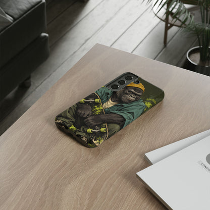 Concrete Jungle Samsung Galaxy Tough Case | Skater Gorilla Illustration