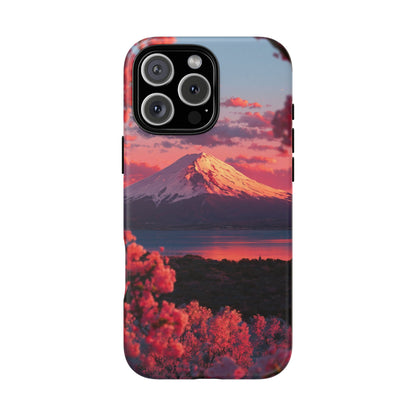 Fuji Rose Horizon iPhone Tough Phone Case