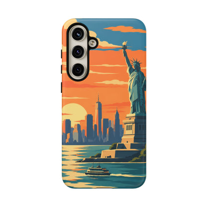New York City — Harbor Liberty Samsung Galaxy Tough Case