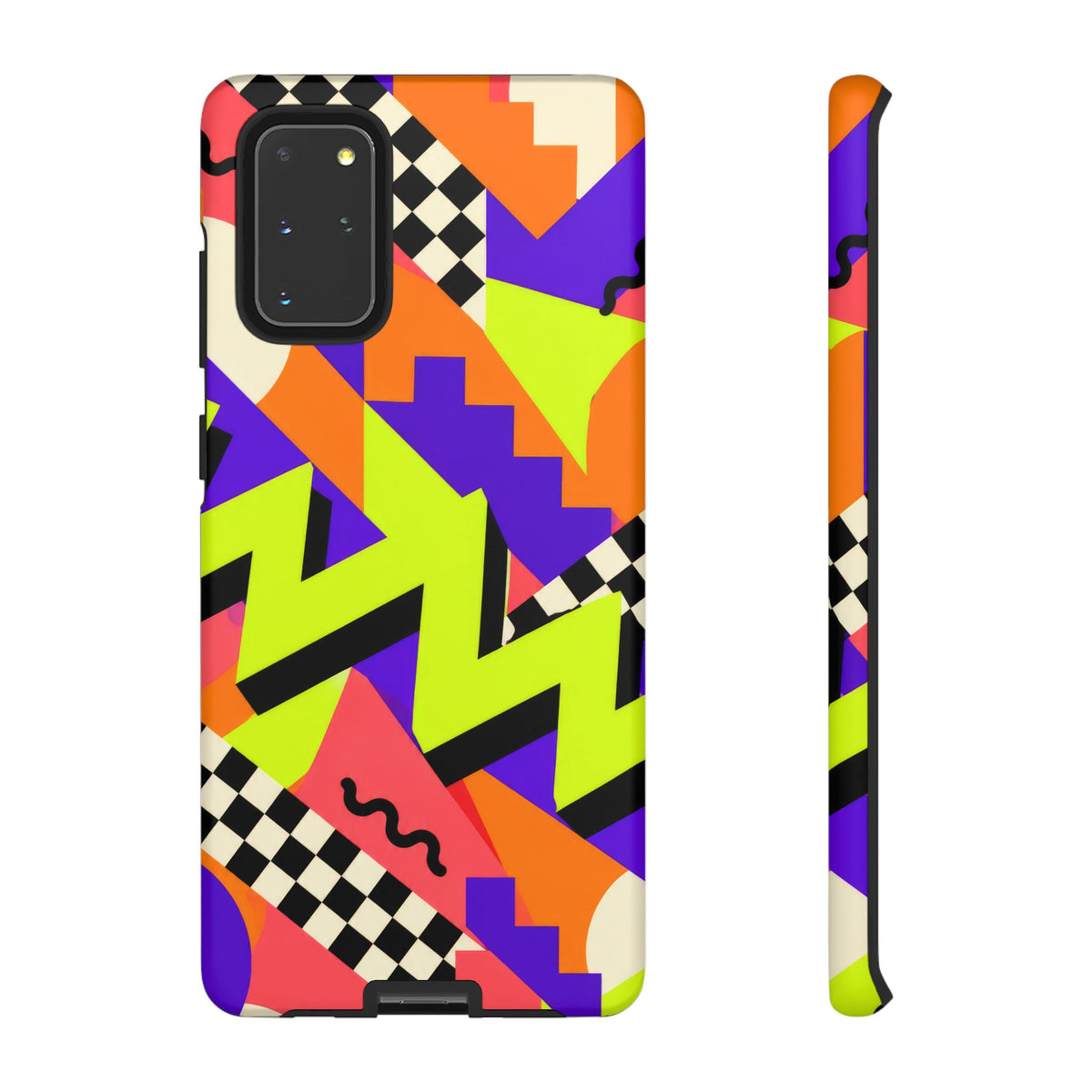 Acid Arcade Samsung Galaxy Tough Case | Bright Retro Geometry