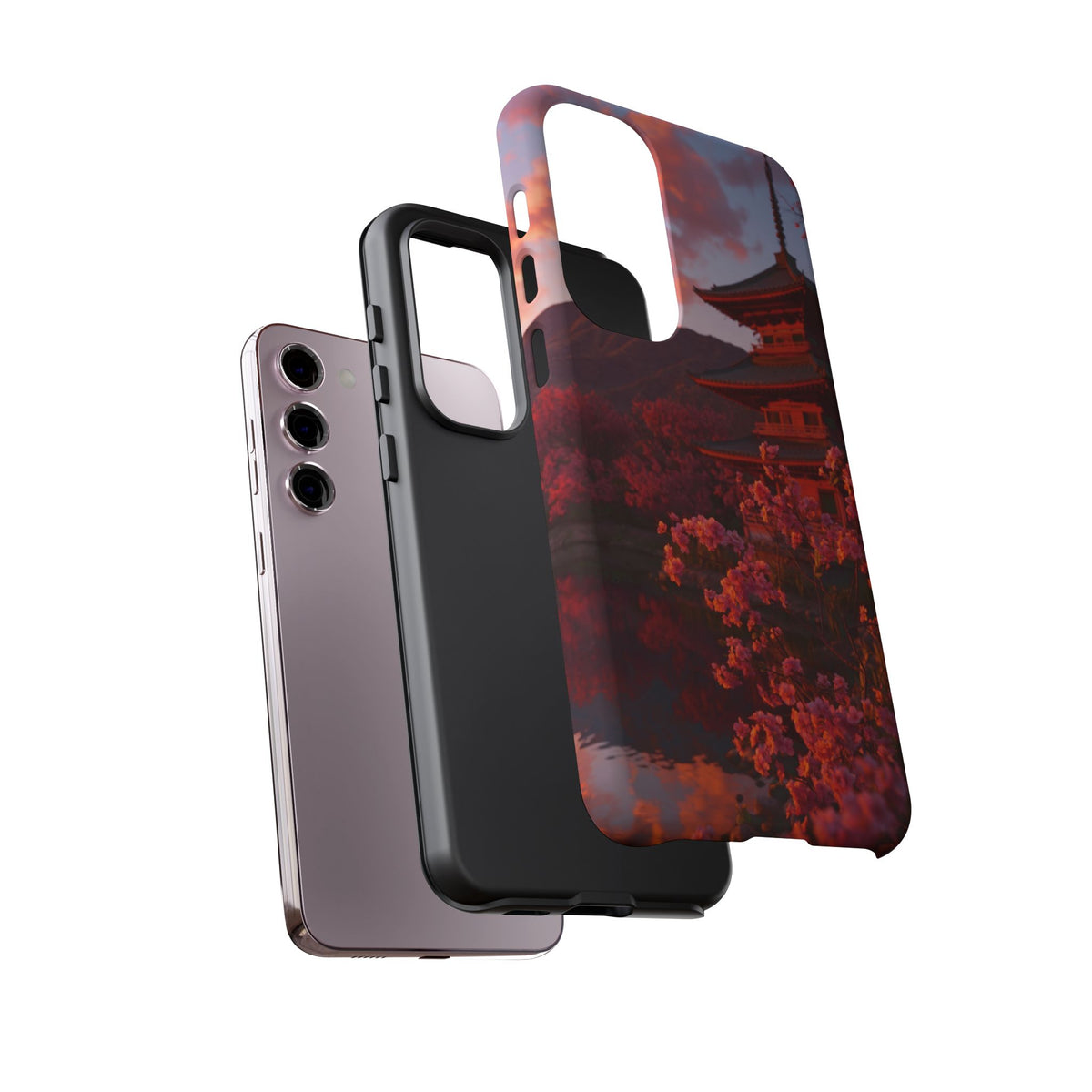 Pagoda Afterglow Samsung Galaxy Tough Phone Case