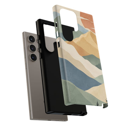 Sage Summit Samsung Galaxy Tough Case | abstract mountains