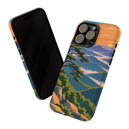 Shenandoah — Blue Hour Ridges iPhone Tough Case