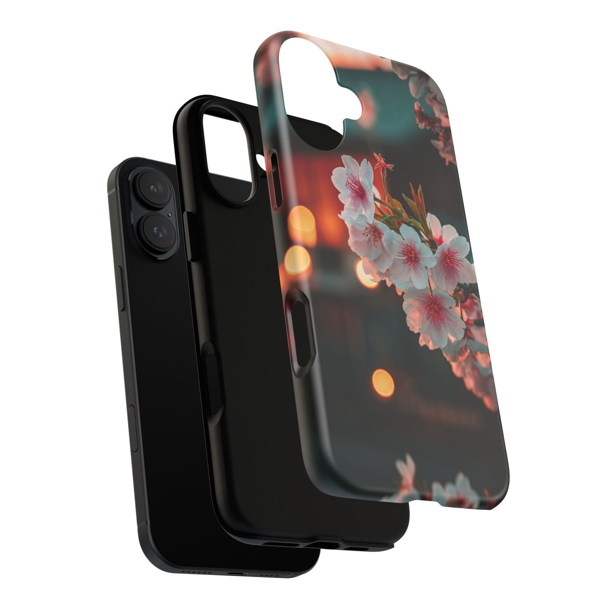 Kyoto Blossom Lanterns iPhone Tough Phone Case