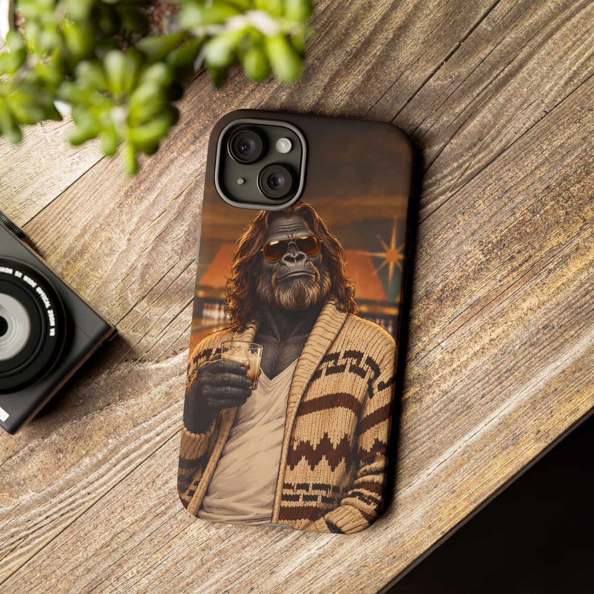 Cardigan Gorilla iPhone Tough Case | The Primate Abides