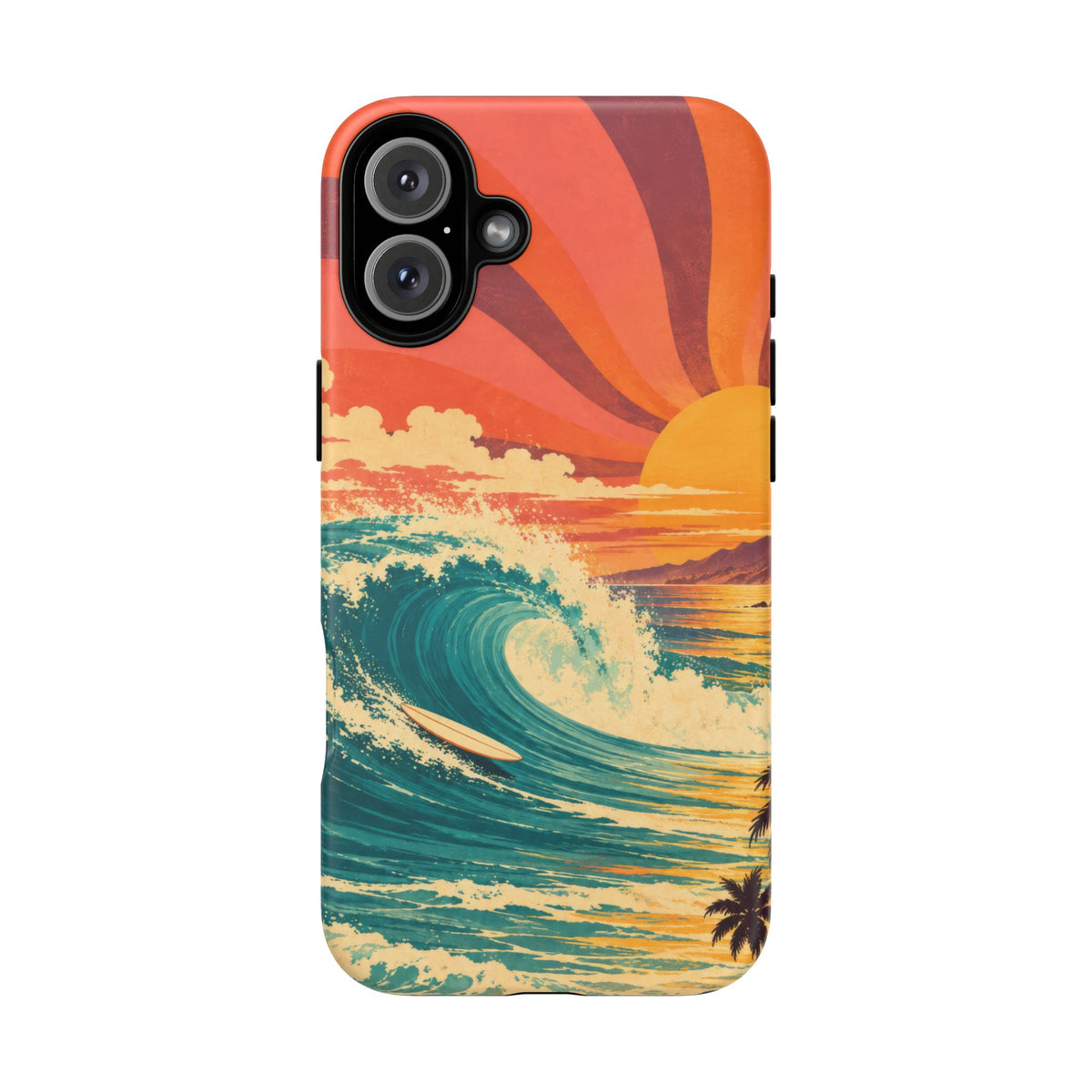 Pacific Daydream iPhone Tough Case | vintage surf