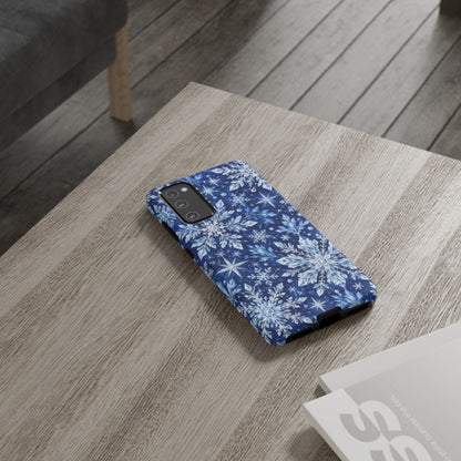 Frosted Midnight Samsung Galaxy Tough Case | snowflake
