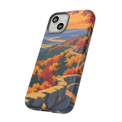 Skyline Drive — Overlook Gold iPhone Tough Case