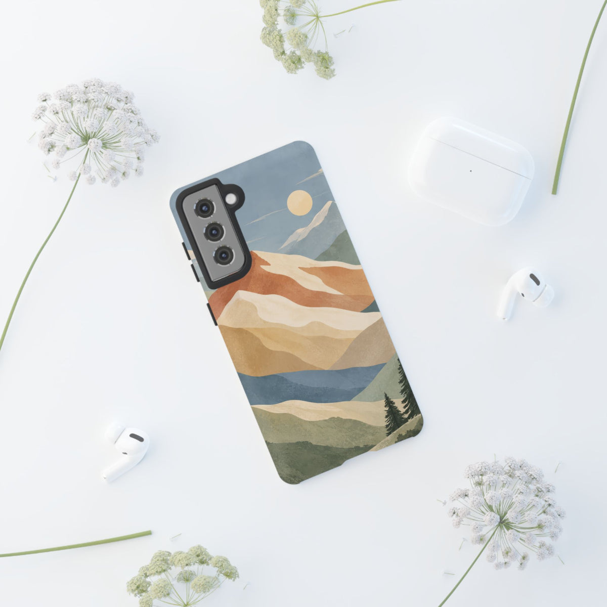 Sandstone Horizon Samsung Galaxy Tough Case | sandstone mountains