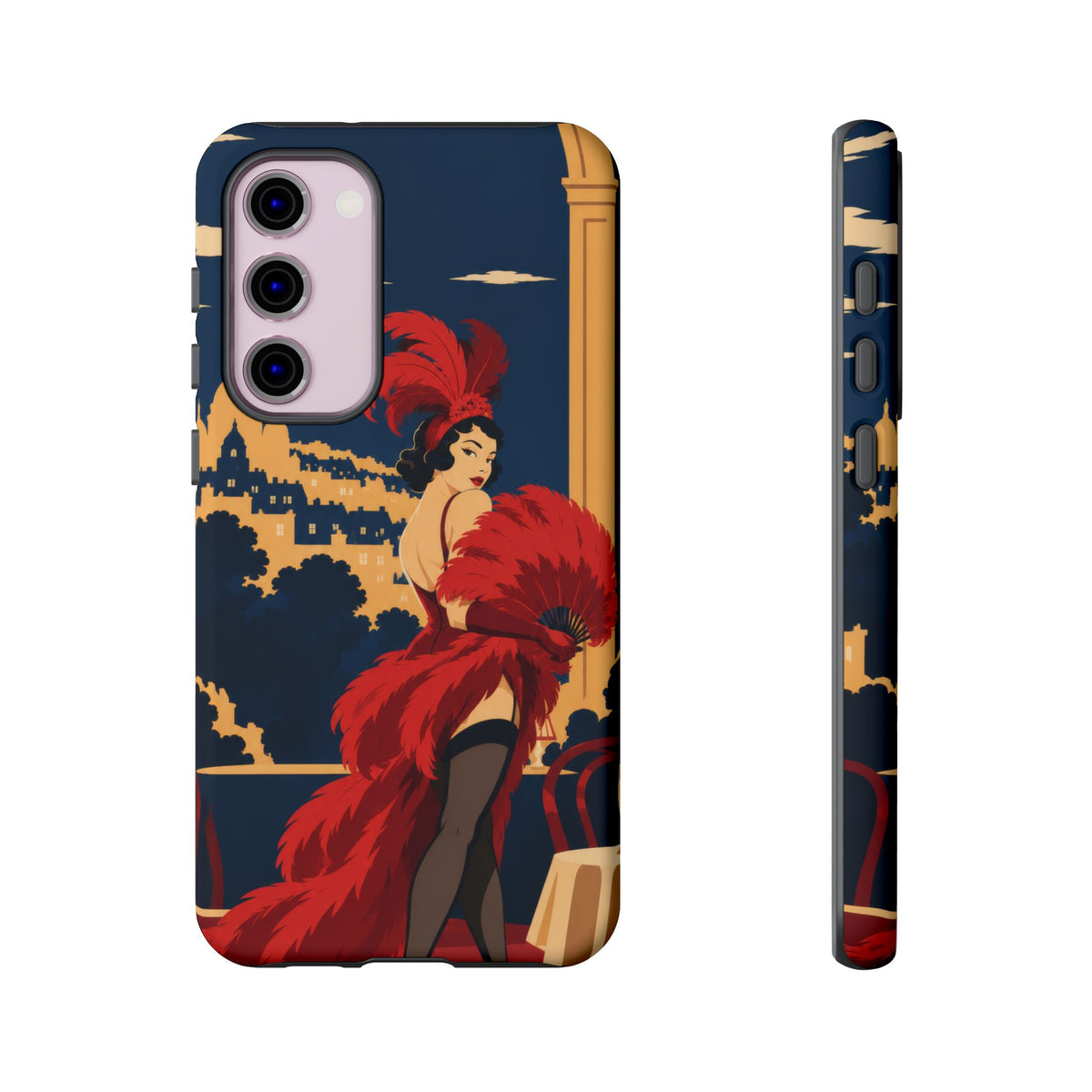 Moulin Rouge Dancer — Velvet Encore Samsung Galaxy Tough Case | cabaret dancer