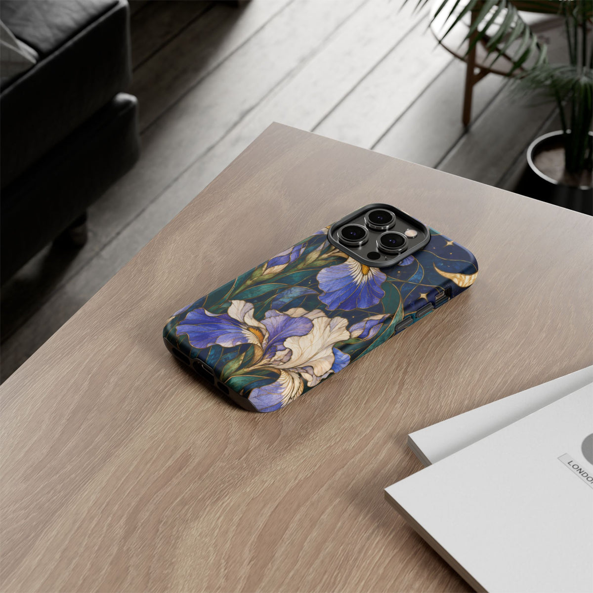 Celestial Iris iPhone Tough Case | iris flowers