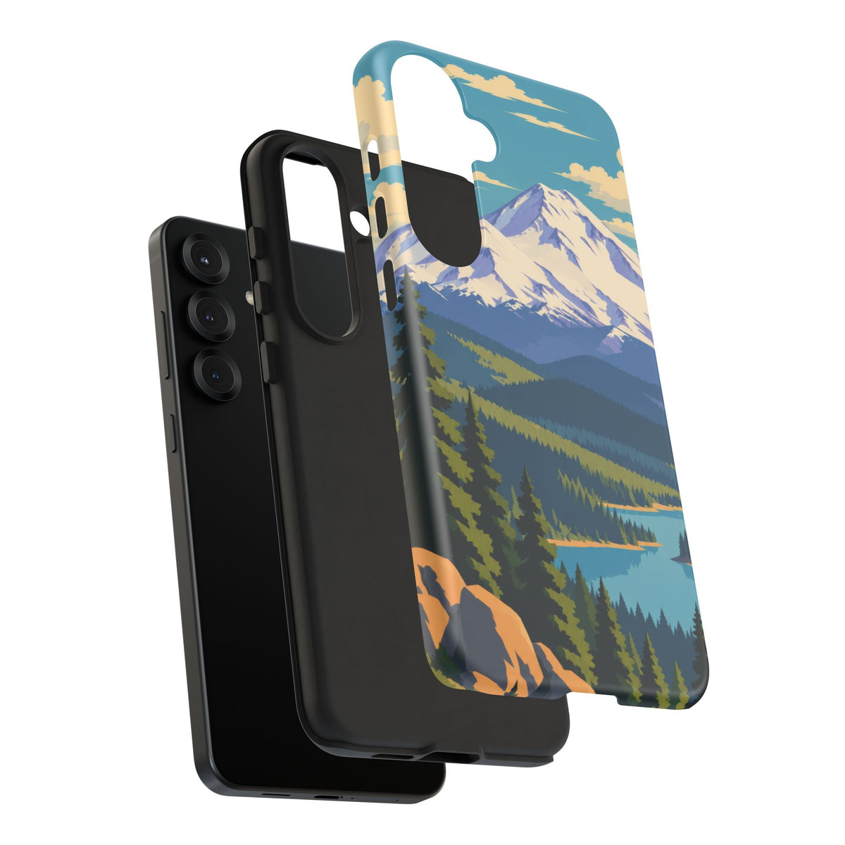 Mount Shasta — Snowlight Samsung Galaxy Tough Case