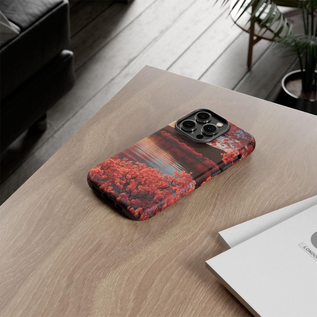 Blossom Shore iPhone Tough Phone Case