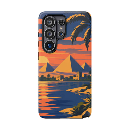 The Pyramids — Nile Dusk Samsung Galaxy Tough Case