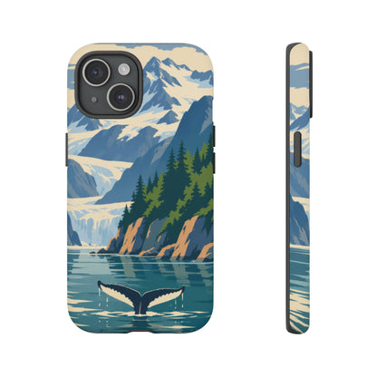 Glacier Bay — Fjord Silence iPhone Tough Case