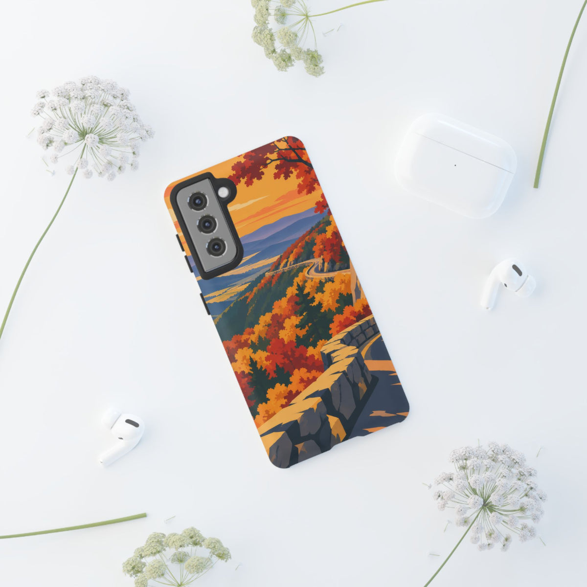 Skyline Drive — Overlook Gold Samsung Galaxy Tough Case