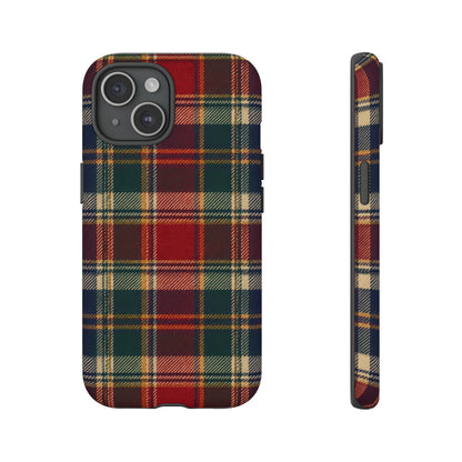Highland Holiday iPhone Tough Case | christmas plaid