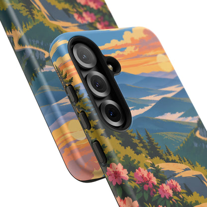 Blue Ridge Parkway — Ridgeway Bloom Samsung Galaxy Tough Case