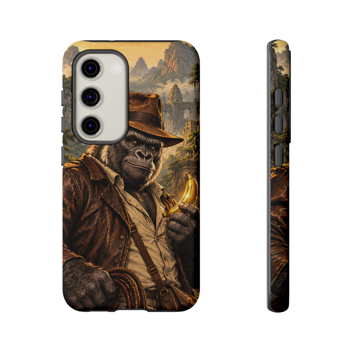 Adventure Gorilla Samsung Galaxy Tough Case | Temple of Bananas