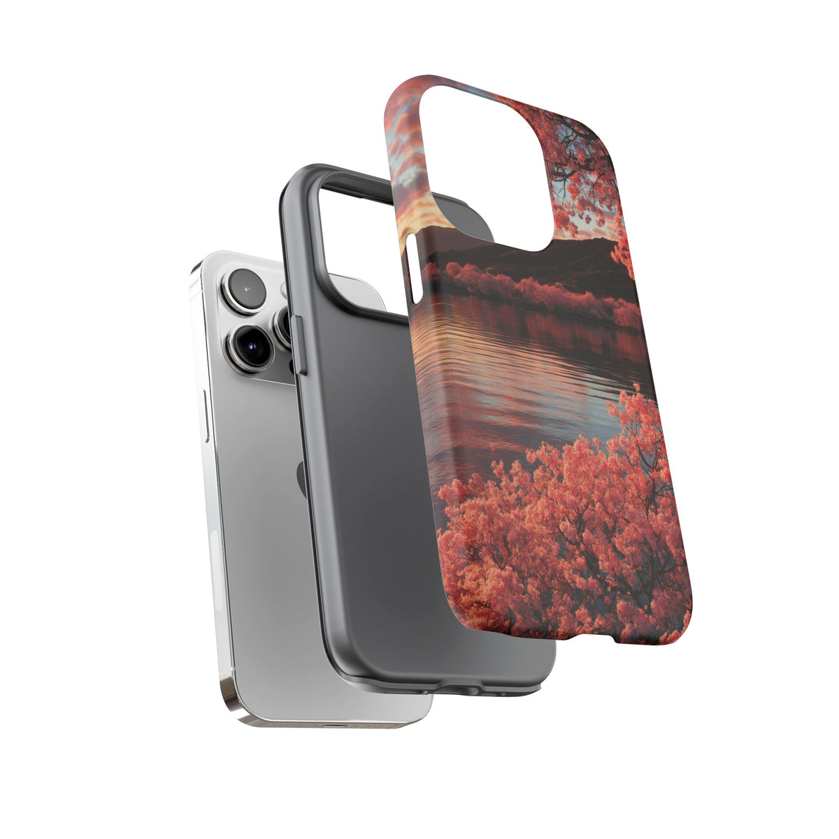 Blossom Shore iPhone Tough Phone Case