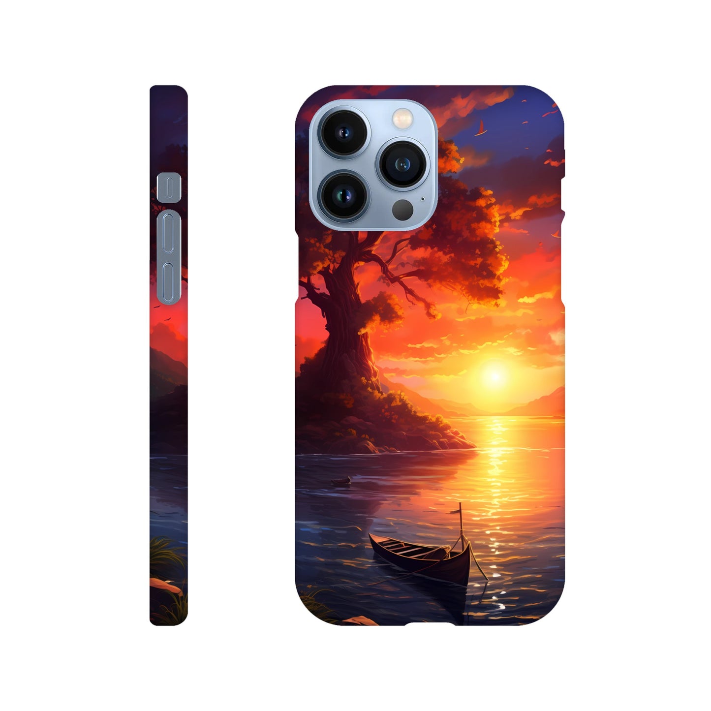 iPhone case - Solitary Sunset Serenade