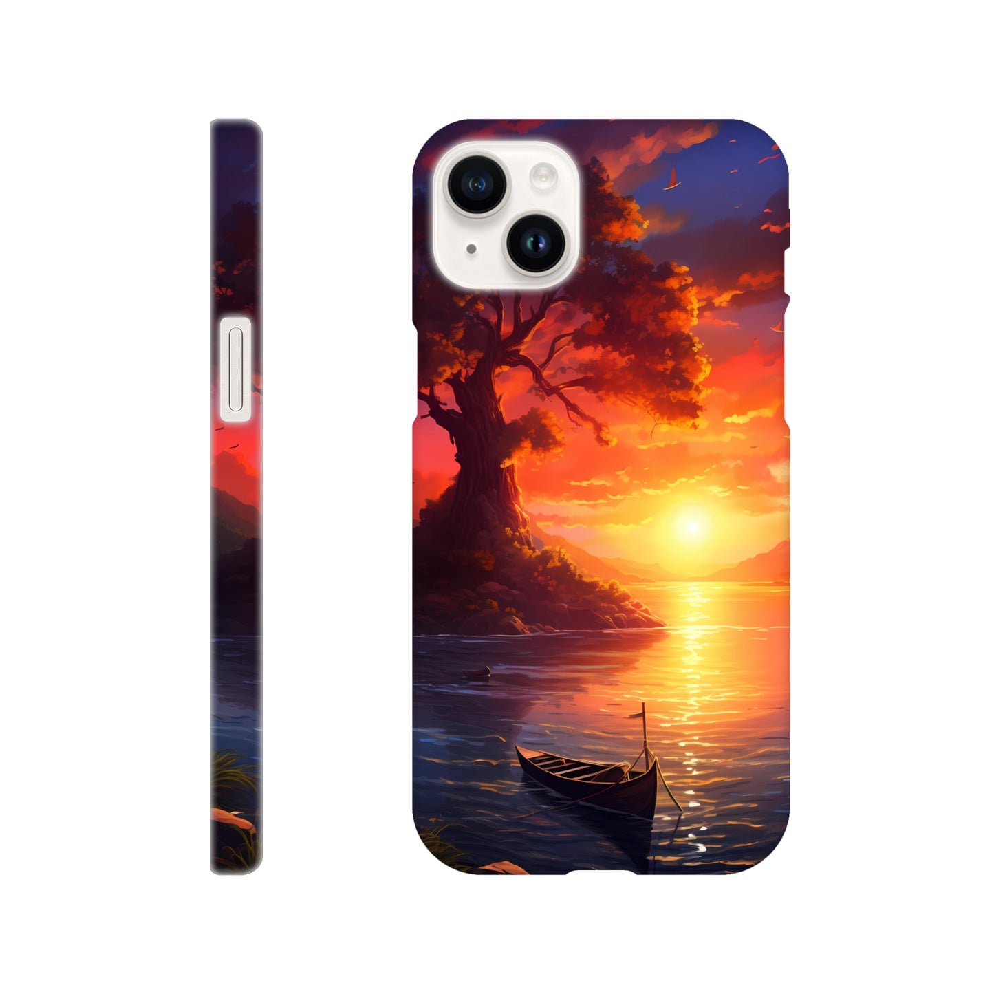 iPhone case - Solitary Sunset Serenade