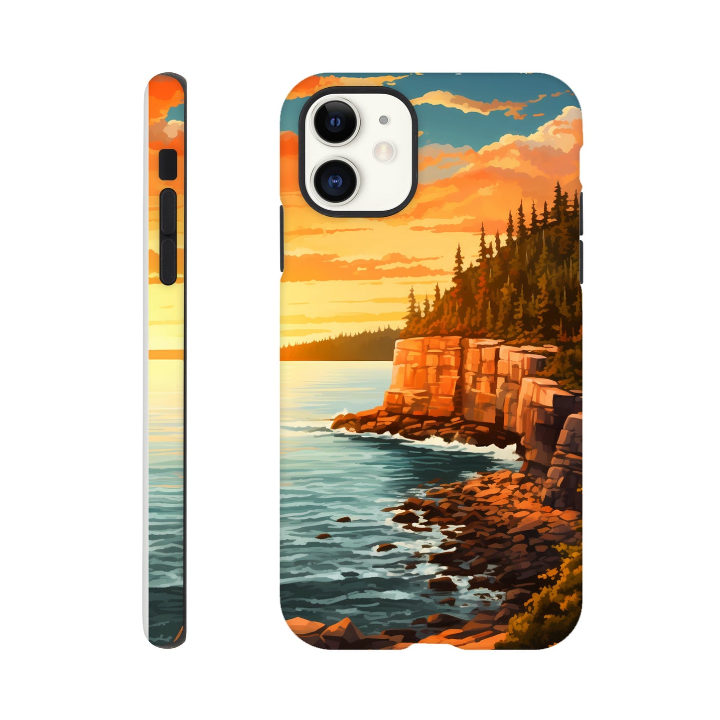 iPhone Case - Acadia Coastal Chronicles (National Park)