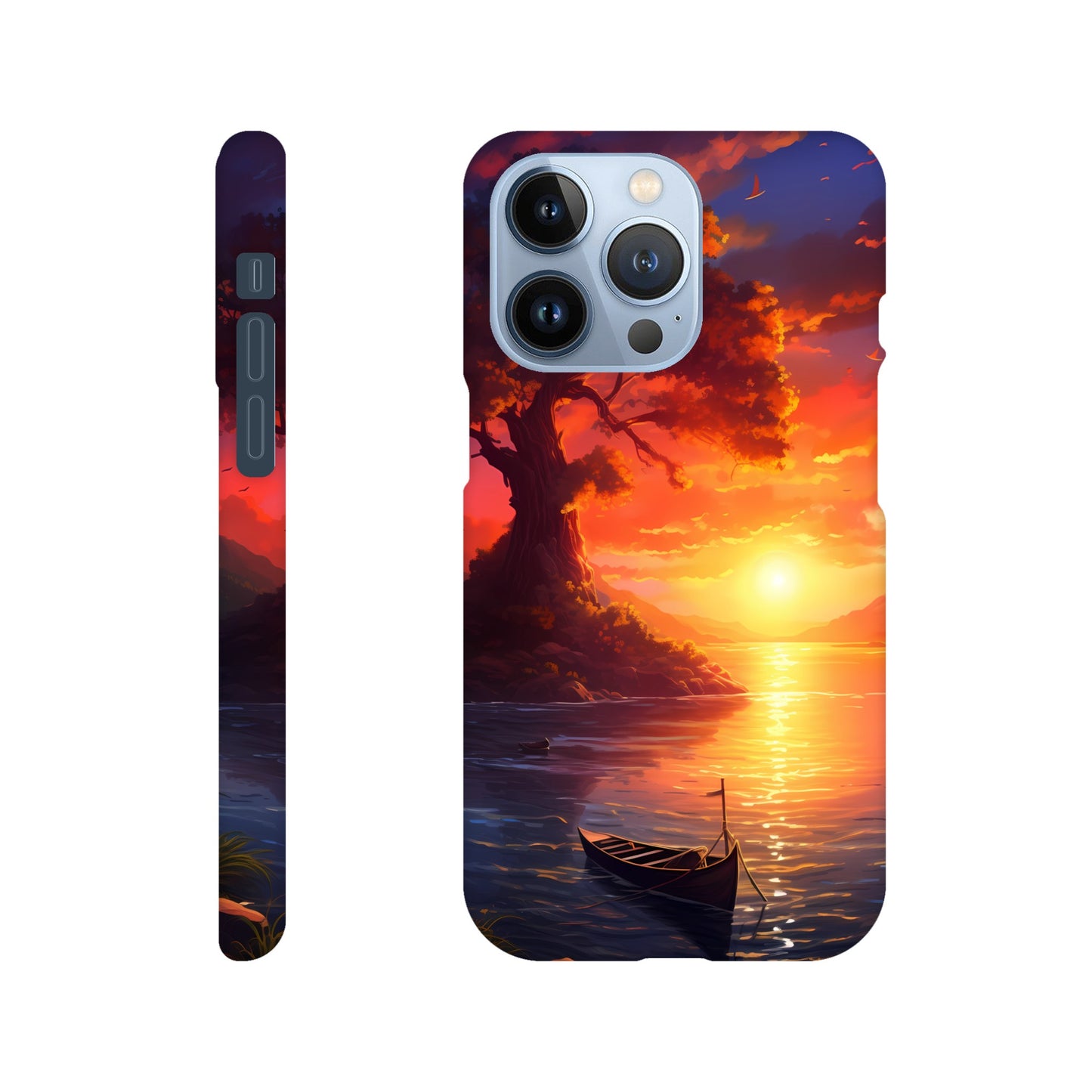 iPhone case - Solitary Sunset Serenade