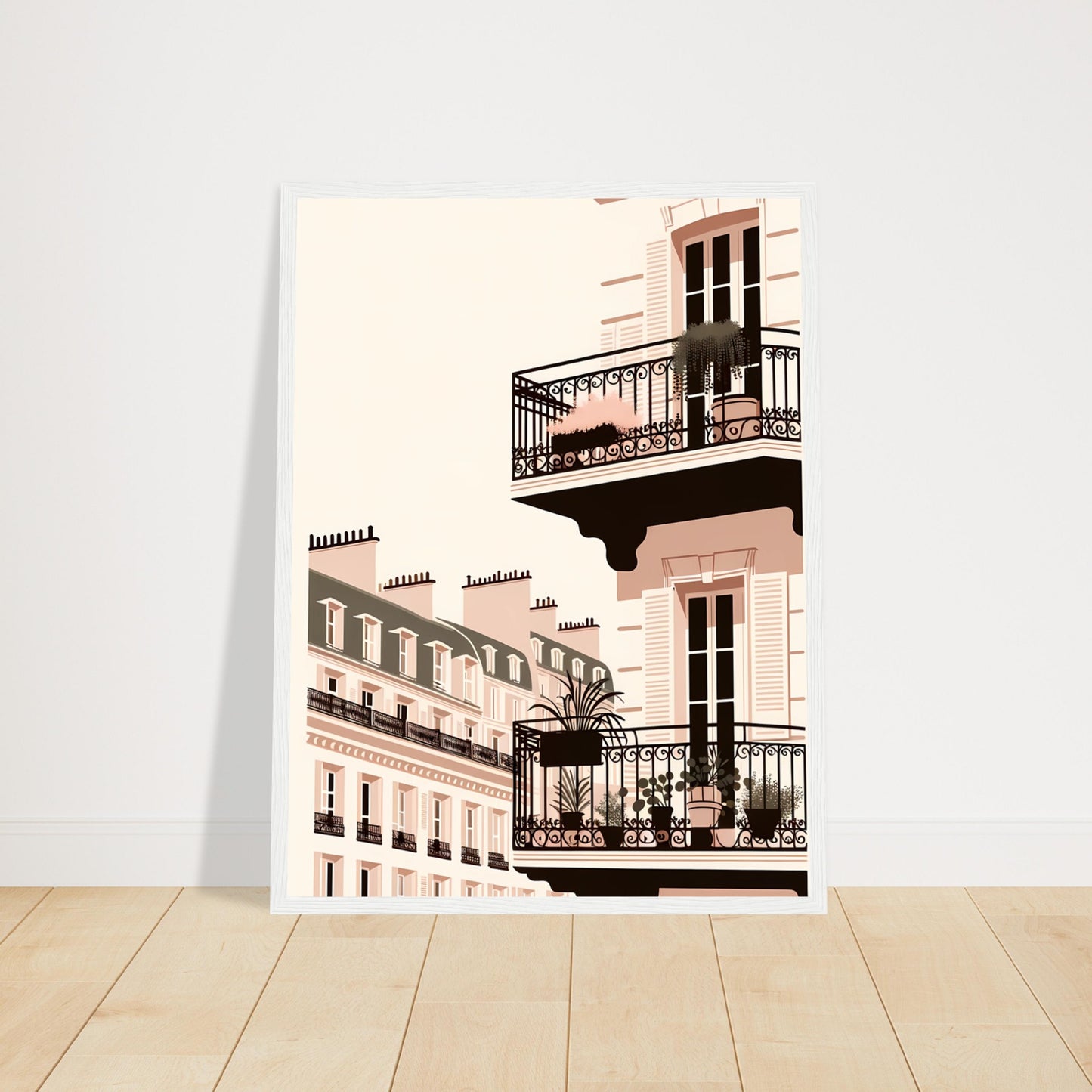 Wall Art - Balcony Bliss in Paris