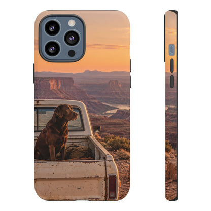 Desert Tailgate Companion iPhone Tough Case | labrador