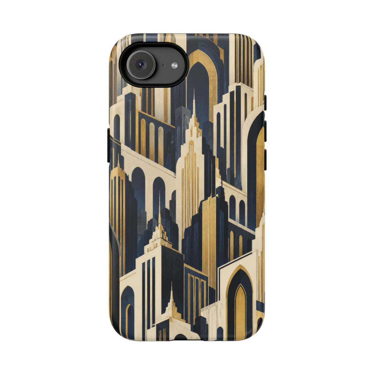 Midnight Metropolis iPhone Tough Case | art deco