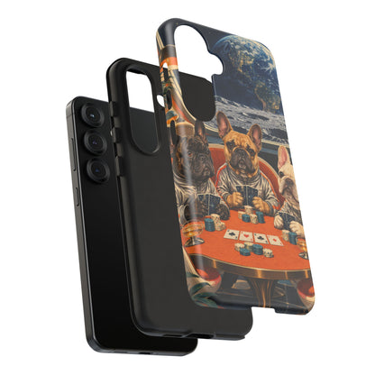 Lunar Card Club Samsung Galaxy Tough Case | french bulldog