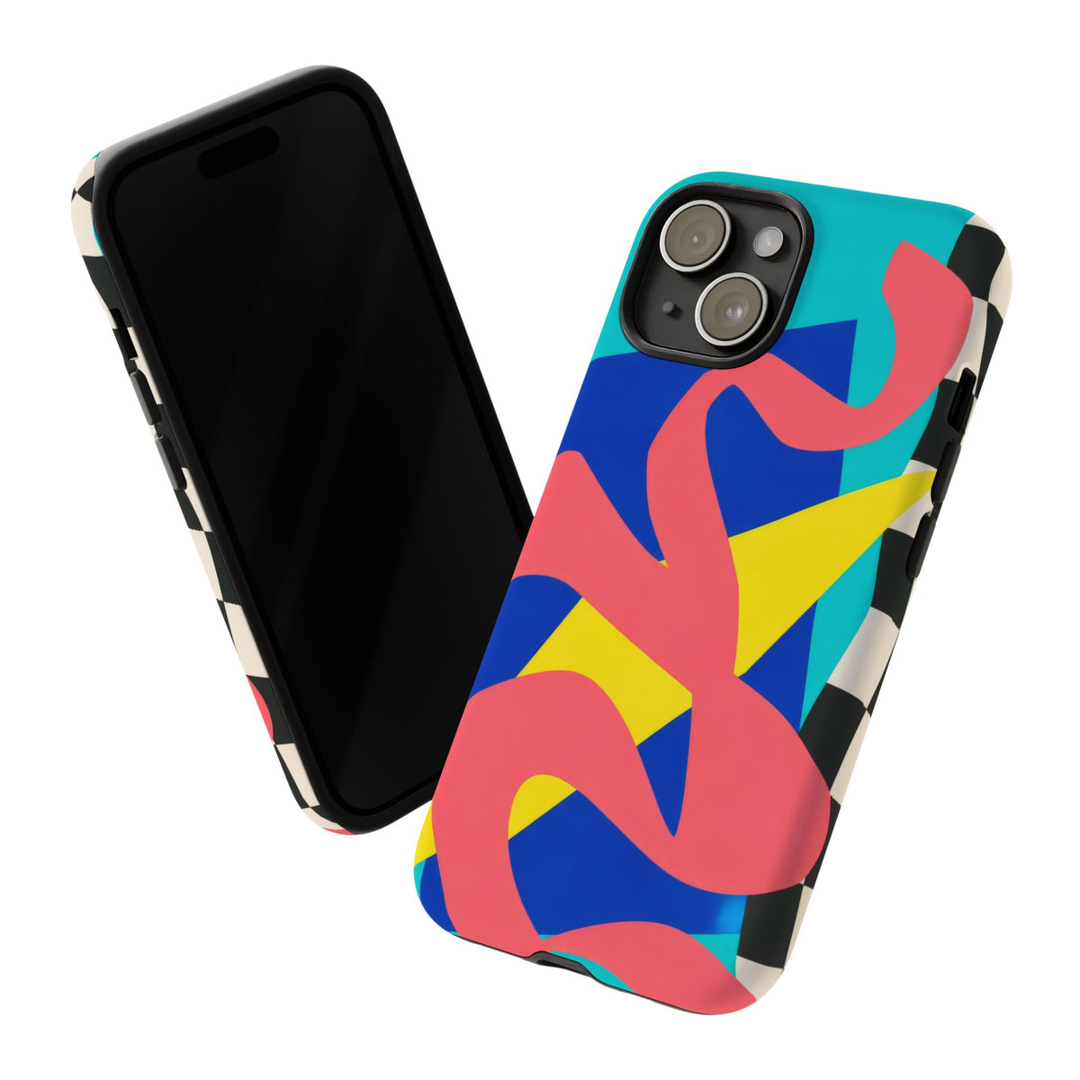 Cut Loose iPhone Tough Case | Retro Abstract Art