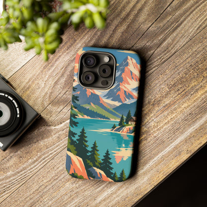Switzerland — Alpine Lake iPhone Tough Case