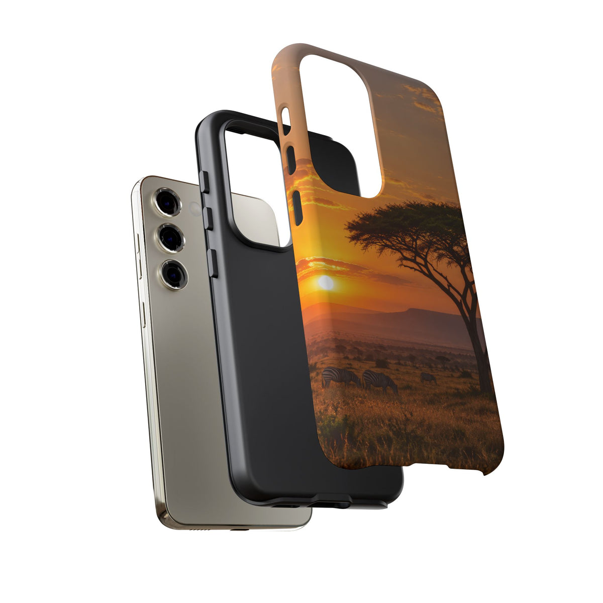 Amber Acacia Samsung Galaxy Tough Case | african sunset