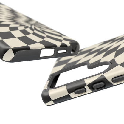 Twist Theory Samsung Galaxy Tough Case | Optical Checkerboard