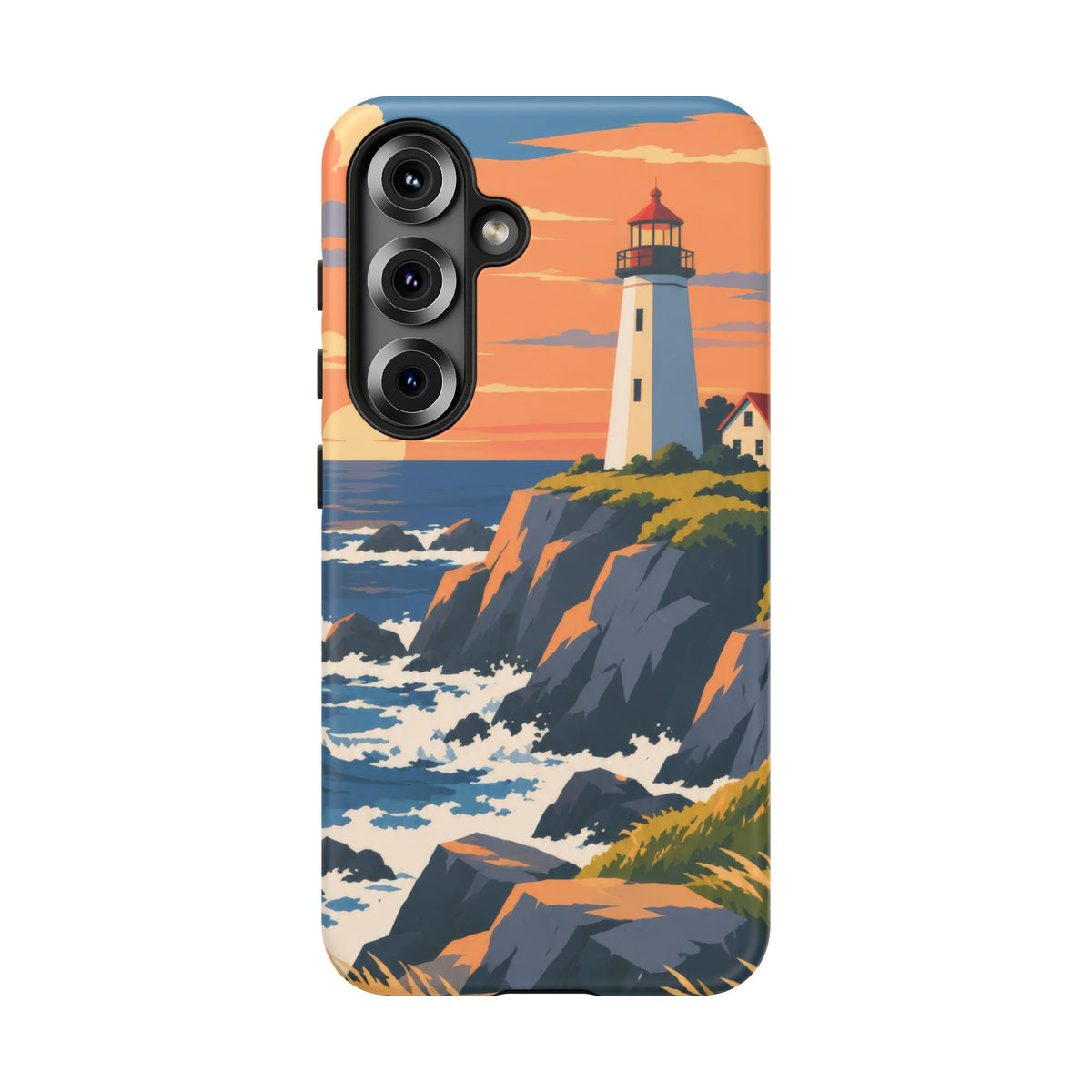 Lighthouse — Atlantic Beacon Samsung Galaxy Tough Case