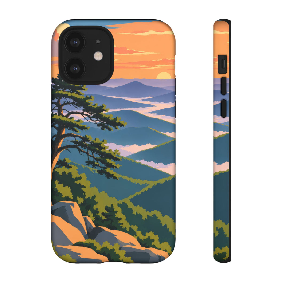 Shenandoah — Blue Hour Ridges iPhone Tough Case