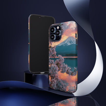 Fuji Petal Reflection iPhone Tough Phone Case