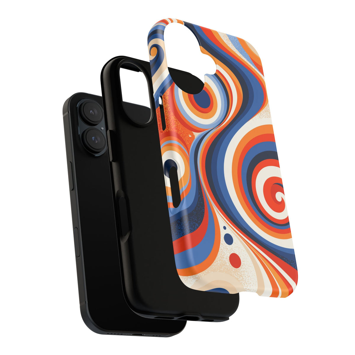 Electric Orbit iPhone Tough Phone Case
