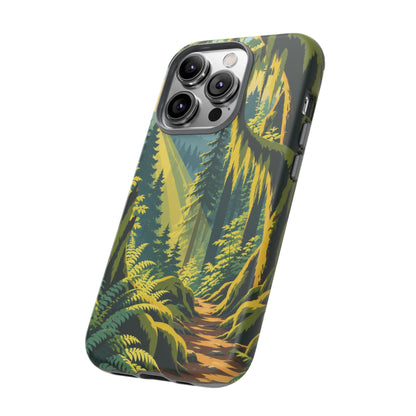 Hoh Rain Forest — Mosslight iPhone Tough Case