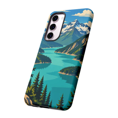 Cascades — Diablo Blue Samsung Galaxy Tough Case