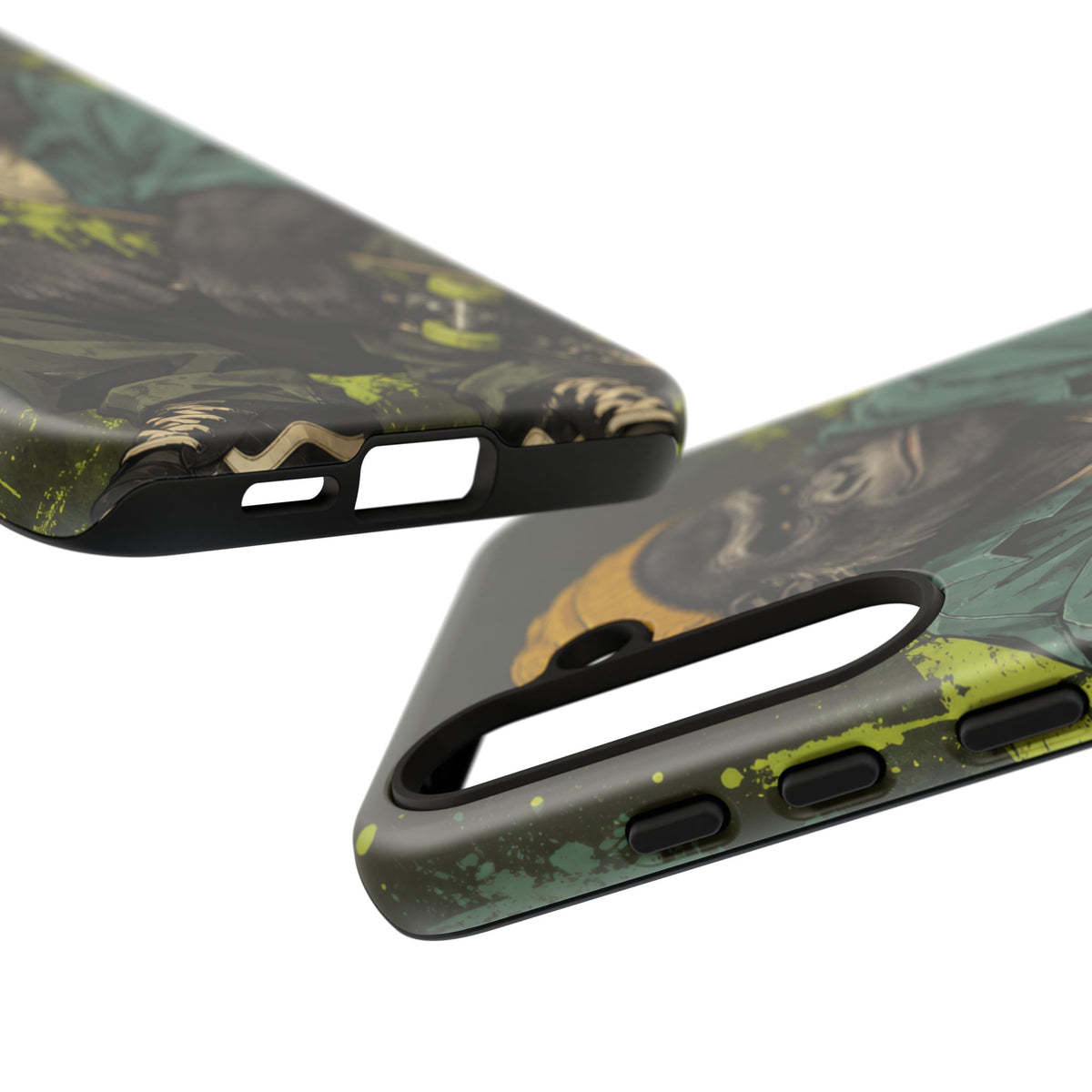 Concrete Jungle Samsung Galaxy Tough Case | Skater Gorilla Illustration