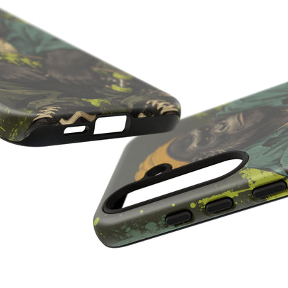 Concrete Jungle Samsung Galaxy Tough Case | Skater Gorilla Illustration