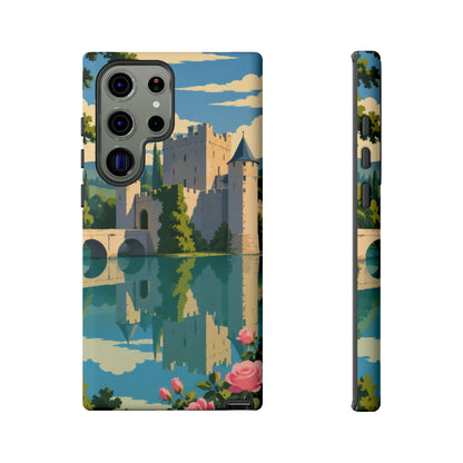 English Castle — Moat and Roses Samsung Galaxy Tough Case